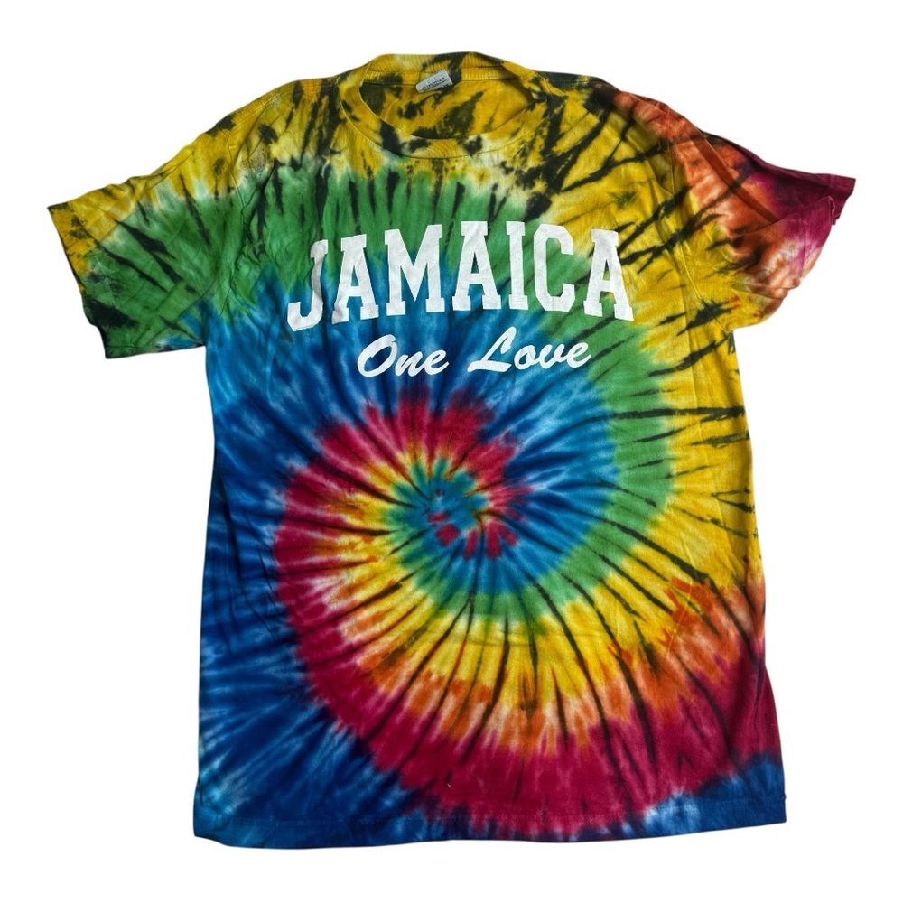 Jamaica One Love - Tie-Dye Short Sleeve Tee